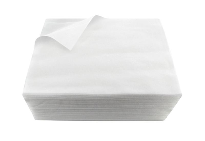 Serviette Blanche Jetable Papier - colis x50 - CashShopping
