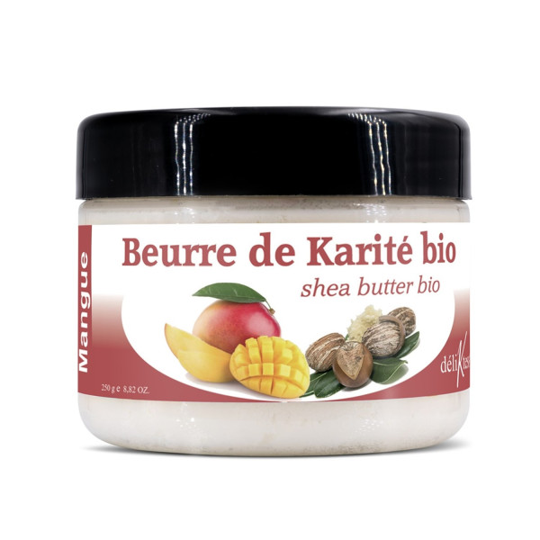 Beurre de Karité bio à la Mangue 250 gr