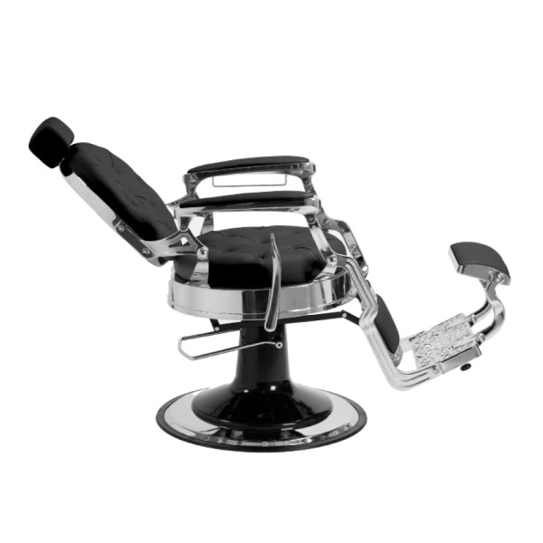 Fauteuil Barbier Mack Silver Black